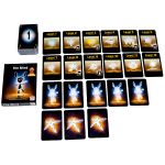 Niveles, vidas y estrellas ninja de The Mind juego de mesa