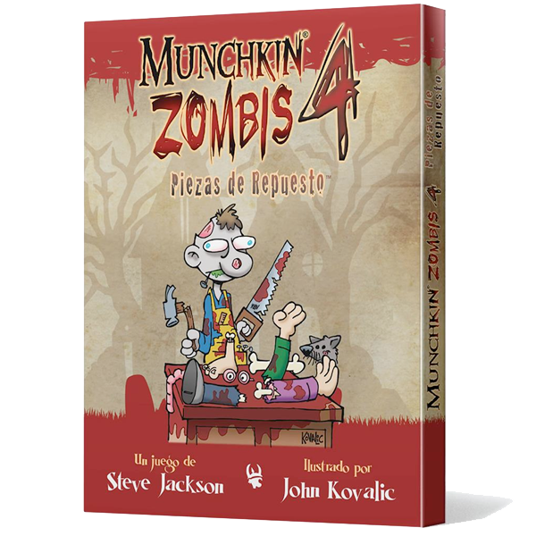 Munchkin Zombies 4: Piezas de Repuesto