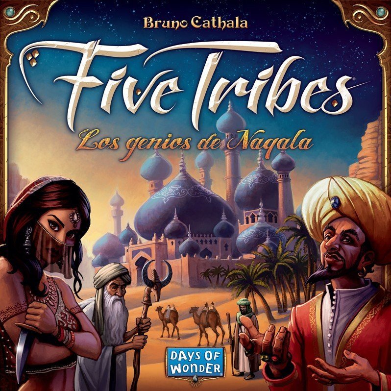 règle du jeu de société Five tribes