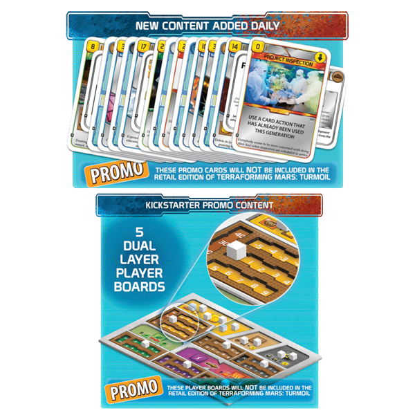Terraforming Mars: Conflictos – Kickstarter Promo Pack