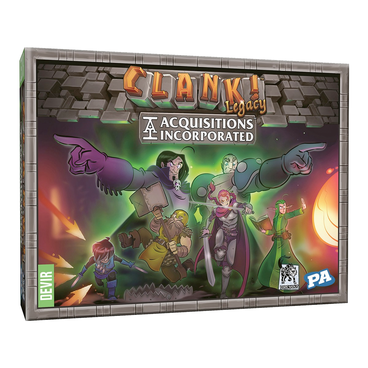 Portada de Clank! Legacy: Acquisitions Incorporated