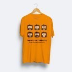 Camiseta Mono de Juegos Naranja