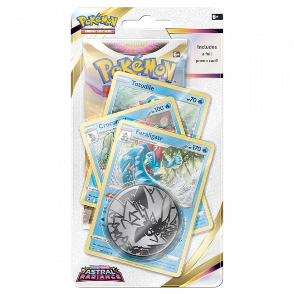Checklane Blister Astral Radiance Feraligatr / Swampert  Inglés - Feraligatr