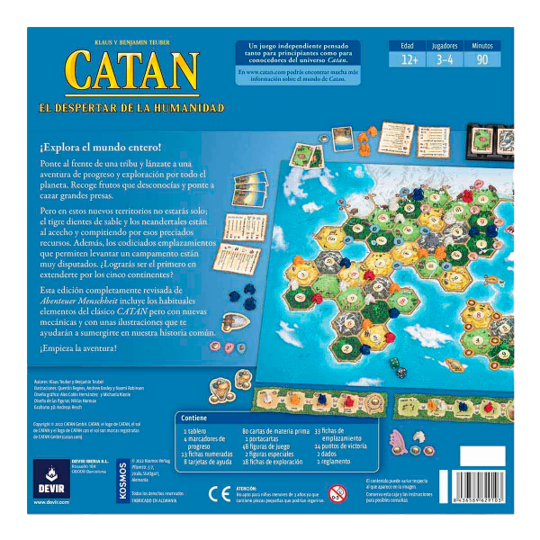 Catan El Despertar de la Humanidad #15397