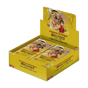 Kingdoms of Intrigue Booster Box (OP-04) One Piece Juego de Cartas Inglés