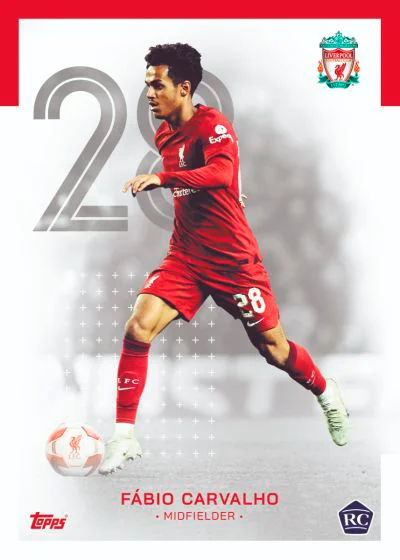 Topps Liverpool FC Official Team Set 22/23 #17115