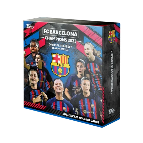 2023 Topps FC Barcelona Women’s Winners Team Set