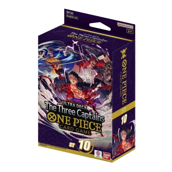 Mazo ST-10 Los tres capitanes One Piece Card Game