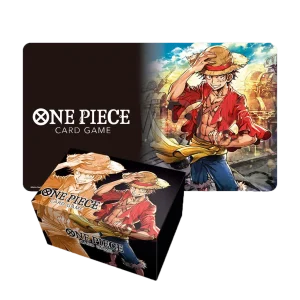 Tapete y Caja de mazo Oficial One Piece Luffy