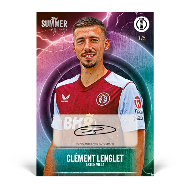2023 Topps UEFA Club Competitions Summer Signings #17846