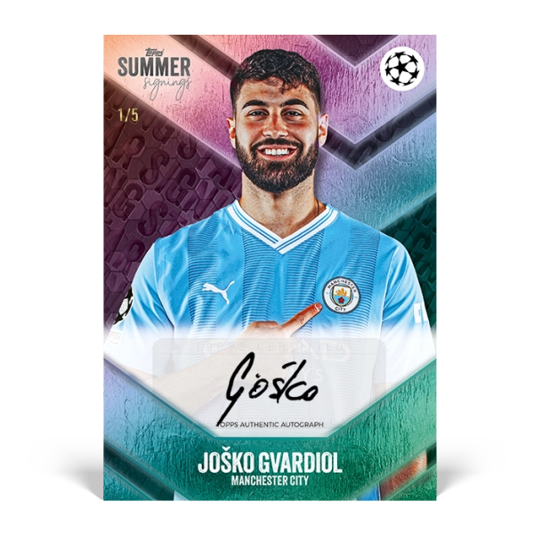 2023 Topps UEFA Club Competitions Summer Signings #17849