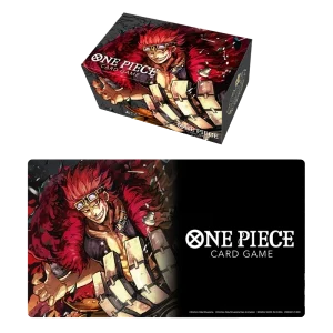 Tapete y Caja de mazo Oficial One Piece Eustass ”Captain” Kid