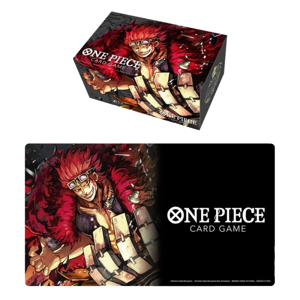 Tapete y Caja de mazo Oficial One Piece Eustass ”Captain” Kid