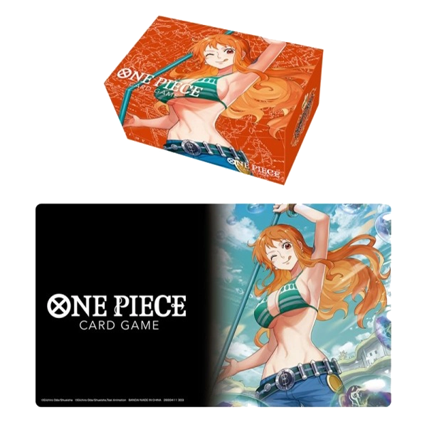 Tapete y Caja de mazo Oficial One Piece Nami