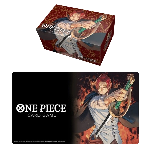 Tapete y Caja de mazo Oficial One Piece Shanks