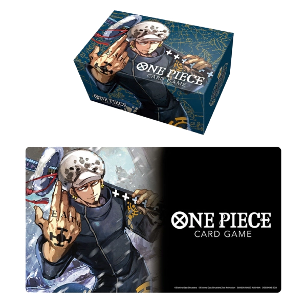 Tapete y Caja de mazo Oficial One Piece Trafalgar Law