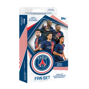 2023-24 Topps Paris Saint Germain Fan Set