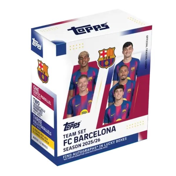 2025-26 Topps FC Barcelona Team Set