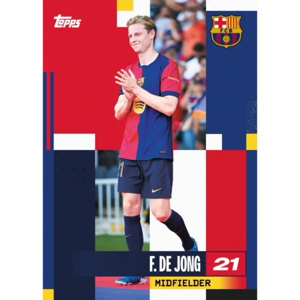 2024-25 Topps FC Barcelona Team Set #21697