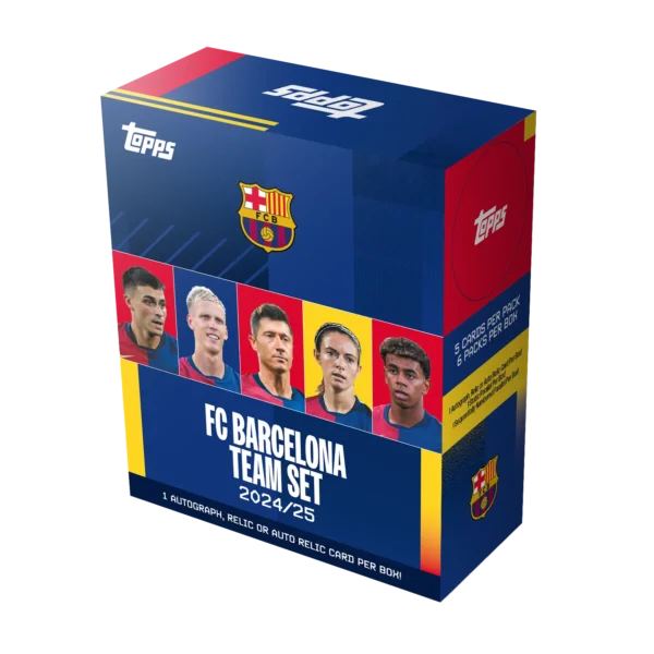 2024-25 Topps FC Barcelona Team Set