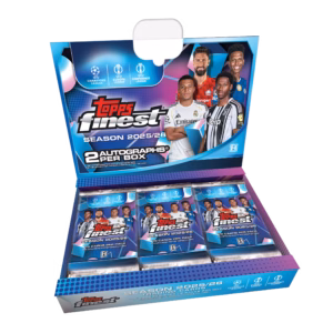 2025-26 Topps UEFA Finest Hobby Box