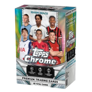 Topps 2024-25 Chrome UEFA Club Competitions Value Box