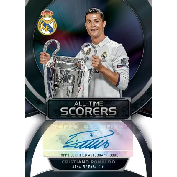 Topps 2023-24 Chrome UEFA Club Competitions Hobby Box #20400