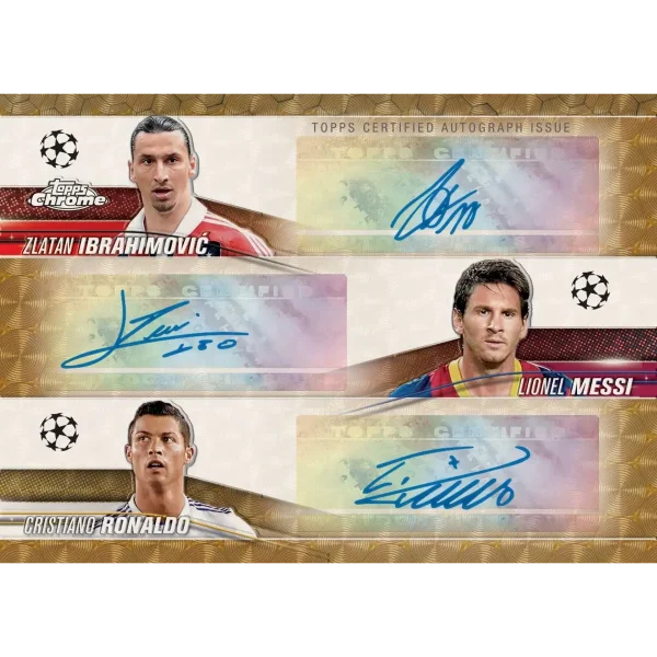 Topps 2023-24 Chrome UEFA Club Competitions Hobby Box #20402