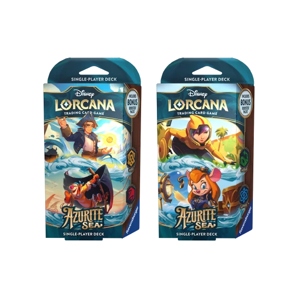 Azurite Sea Mazo de inicio Disney Lorcana