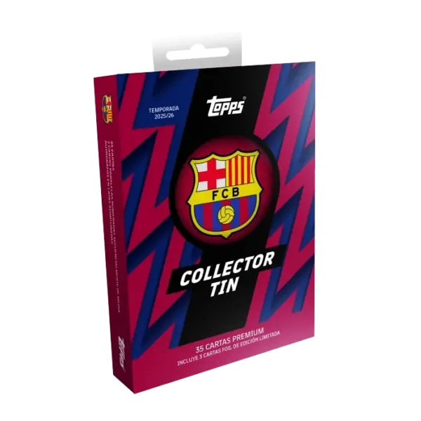 2025-26 Topps FC Barcelona Collector Tin