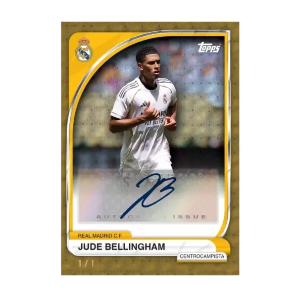 2025-26 Topps Real Madrid Collector Tin #23611