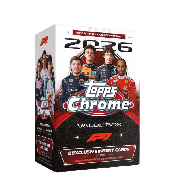 2026 Topps Chrome Formula 1 Value Box