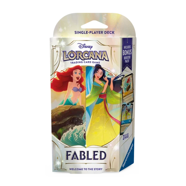 Fabled Mazo de inicio Disney Lorcana - Ariel / Mulan