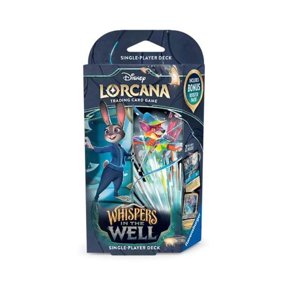 Whispers in the Well Mazo de inicio Disney Lorcana - Judy Hoops / Robin Hood