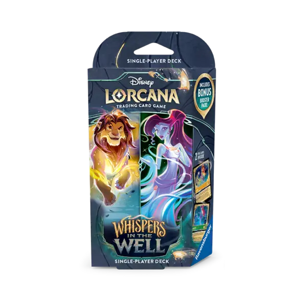 Whispers in the Well Mazo de inicio Disney Lorcana - Simba / Megara