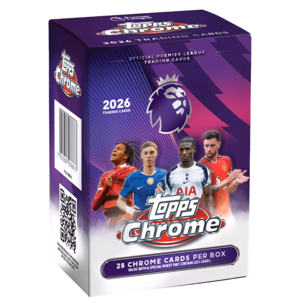 2026 Topps Chrome Premier League Value Box