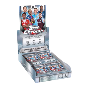 2025-26 Topps Chrome UEFA Hobby Box