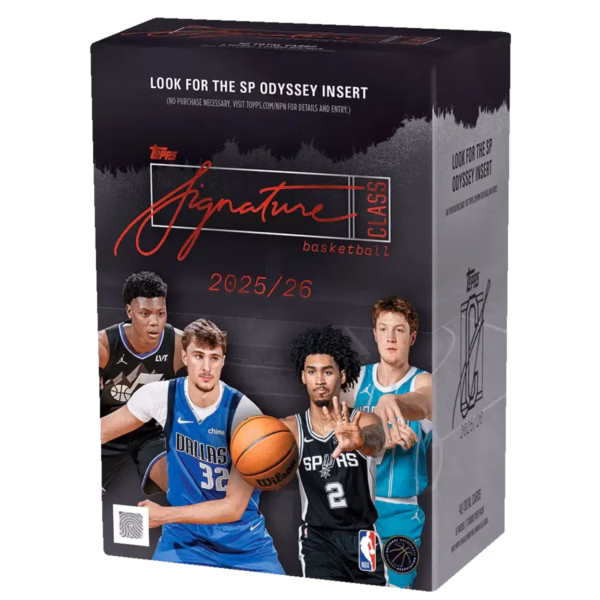 2025-26 Topps NBA Signature Class Value Box