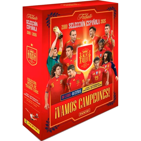 2026 Panini Tributo Selección Española ¡Vamos Campeones!