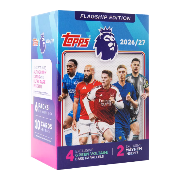 2026 Topps Flagship Premier League Value Box